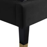 Harlie Velvet Upholstered Bed