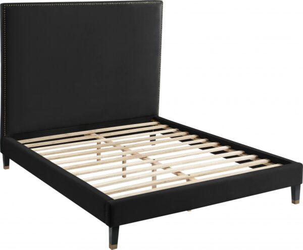 Harlie Velvet Upholstered Bed