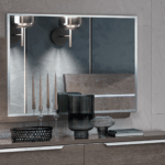 Platinum Mirror Silver Birch