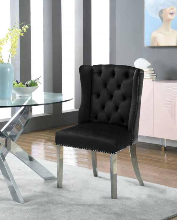 Suri Velvet Upholstered Dining Chair