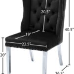 Suri Velvet Upholstered Dining Chair