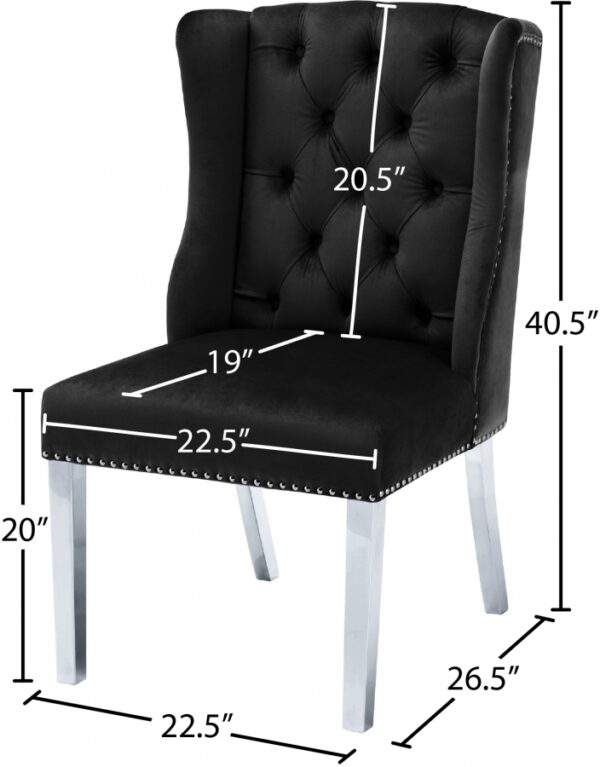 Suri Velvet Upholstered Dining Chair