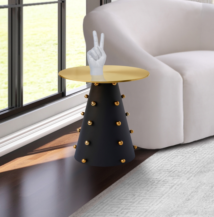 Raven Iron End / Side Table