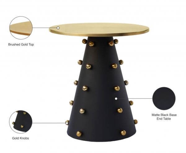 Raven Iron End / Side Table
