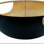 Doma Glass Top And Iron Base Coffee Table