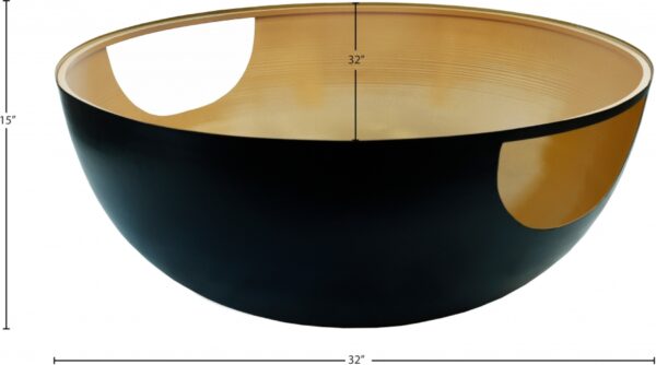 Doma Glass Top And Iron Base Coffee Table