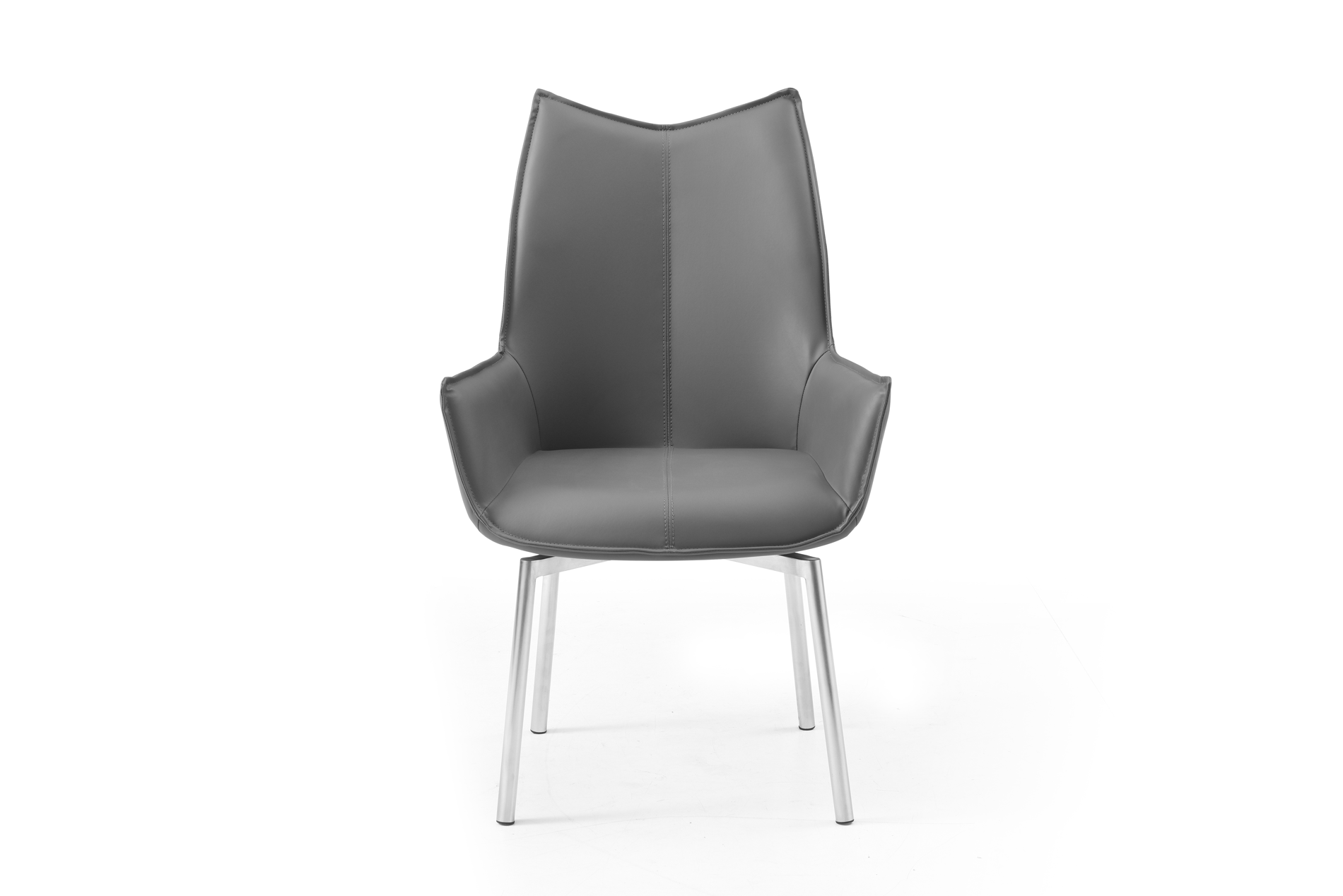 1218 Swivel Dining Chair Dark Grey