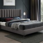 Nadia Velvet Upholstered Bed