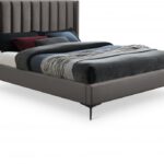 Nadia Velvet Upholstered Bed