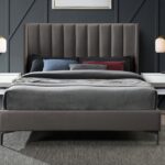 Nadia Velvet Upholstered Bed