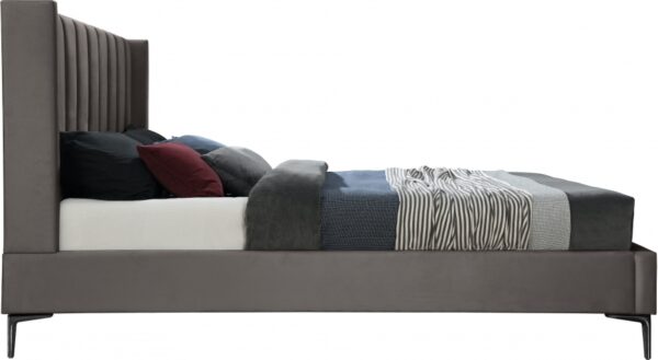 Nadia Velvet Upholstered Bed