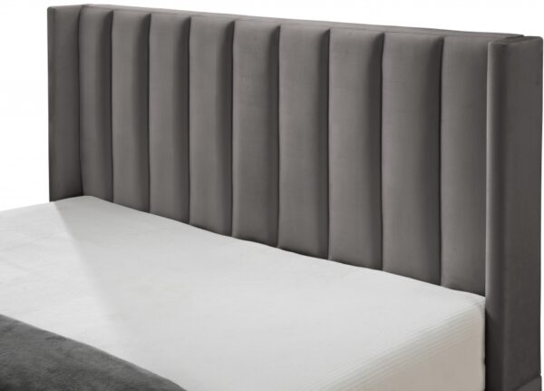 Nadia Velvet Upholstered Bed