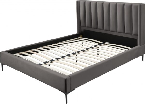 Nadia Velvet Upholstered Bed