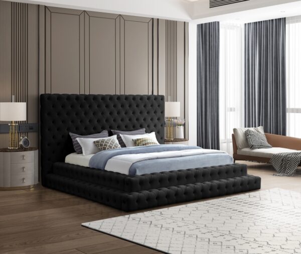 Revel Velvet Upholstered Bed