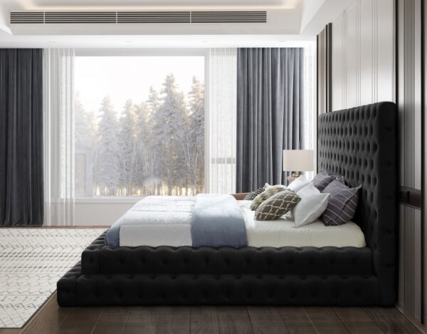 Revel Velvet Upholstered Bed