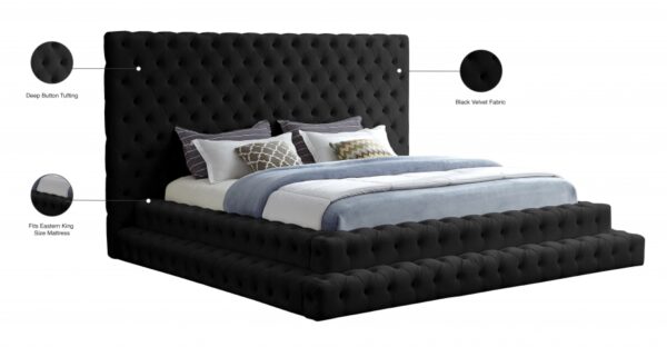 Revel Velvet Upholstered Bed