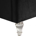 Kira Velvet Upholstered Bed