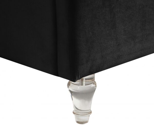 Kira Velvet Upholstered Bed