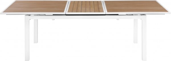 Nizuc 77" - 100.5" Aluminum Outdoor Patio Extendable Dining Table