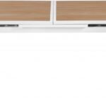 Nizuc 77" - 100.5" Aluminum Outdoor Patio Extendable Dining Table