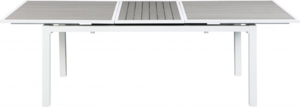 Nizuc 77" - 100.5" Aluminum Outdoor Patio Extendable Dining Table
