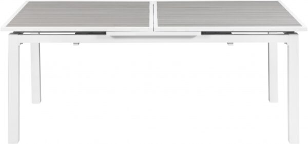 Nizuc 77" - 100.5" Aluminum Outdoor Patio Extendable Dining Table