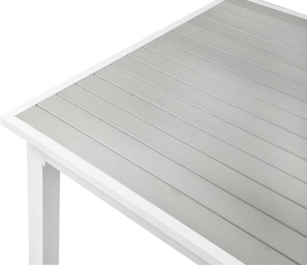 Nizuc 77" - 100.5" Aluminum Outdoor Patio Extendable Dining Table