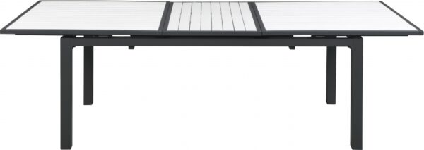 Nizuc 77" - 100.5" Aluminum Outdoor Patio Extendable Dining Table