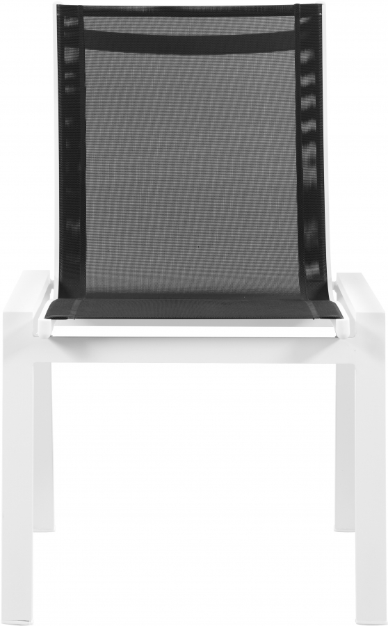 Nizuc Mesh Water Resistant Fabric Outdoor Patio Dining Chair