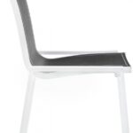Nizuc Mesh Water Resistant Fabric Outdoor Patio Dining Chair
