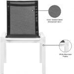 Nizuc Mesh Water Resistant Fabric Outdoor Patio Dining Chair