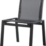 Nizuc Mesh Water Resistant Fabric Outdoor Patio Dining Chair