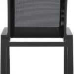 Nizuc Mesh Water Resistant Fabric Outdoor Patio Dining Chair
