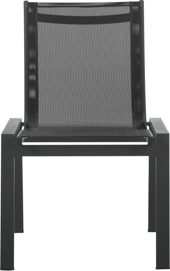 Nizuc Mesh Water Resistant Fabric Outdoor Patio Dining Chair