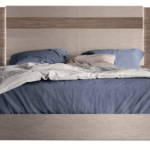 Nora King Size Bed w/ Light