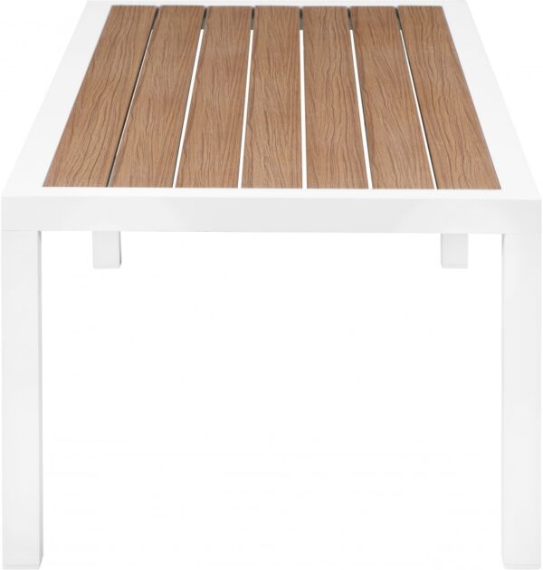 Nizuc Aluminum Outdoor Patio Coffee Table