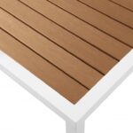 Nizuc Aluminum Outdoor Patio Coffee Table