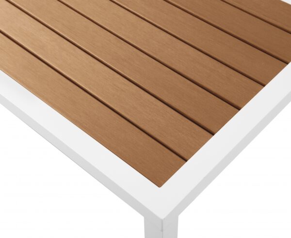 Nizuc Aluminum Outdoor Patio Coffee Table