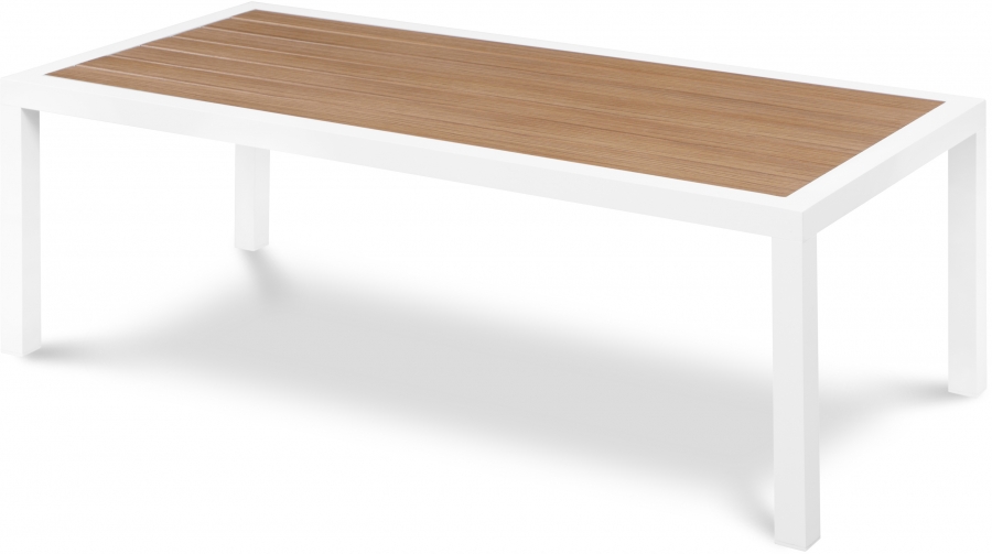 Nizuc Aluminum Outdoor Patio Coffee Table
