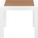 Nizuc Aluminum Outdoor Patio End Table