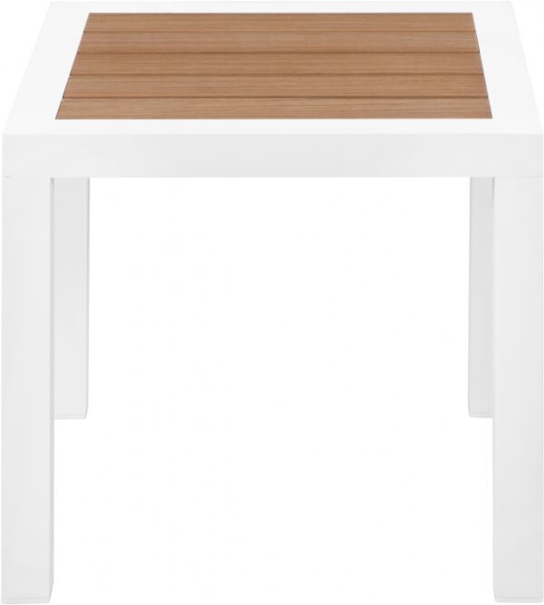 Nizuc Aluminum Outdoor Patio End Table