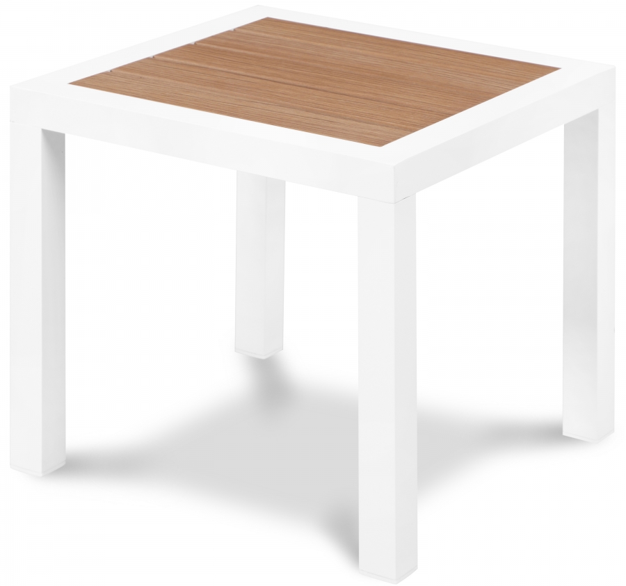 Nizuc Aluminum Outdoor Patio End Table