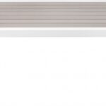 Nizuc Aluminum Outdoor Patio Coffee Table