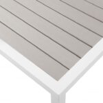 Nizuc Aluminum Outdoor Patio Coffee Table