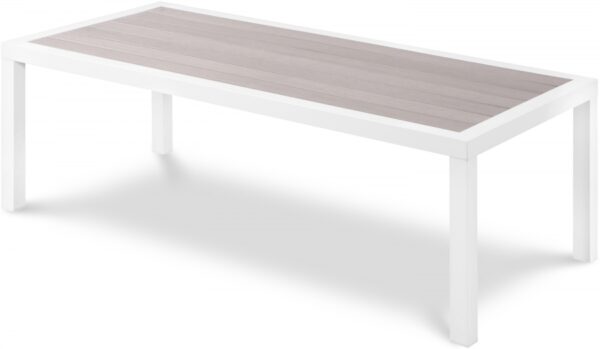 Nizuc Aluminum Outdoor Patio Coffee Table