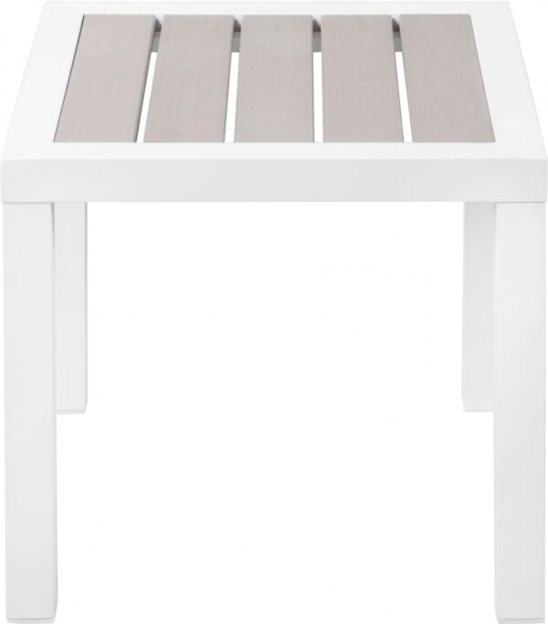 Nizuc Aluminum Outdoor Patio End Table