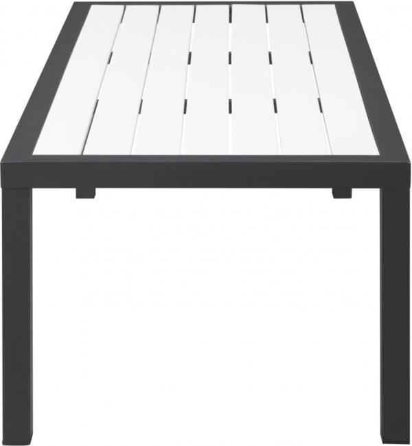 Nizuc Aluminum Outdoor Patio Coffee Table