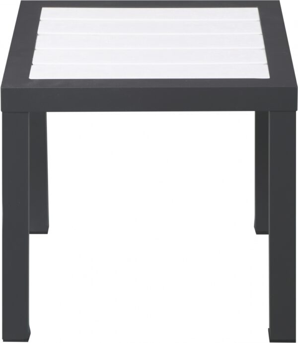 Nizuc Aluminum Outdoor Patio End Table