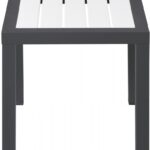 Nizuc Aluminum Outdoor Patio End Table