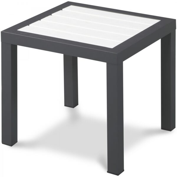 Nizuc Aluminum Outdoor Patio End Table